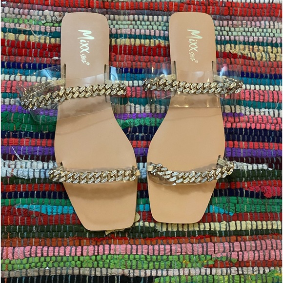 Cuban Link Sandals - Picture 1 of 2